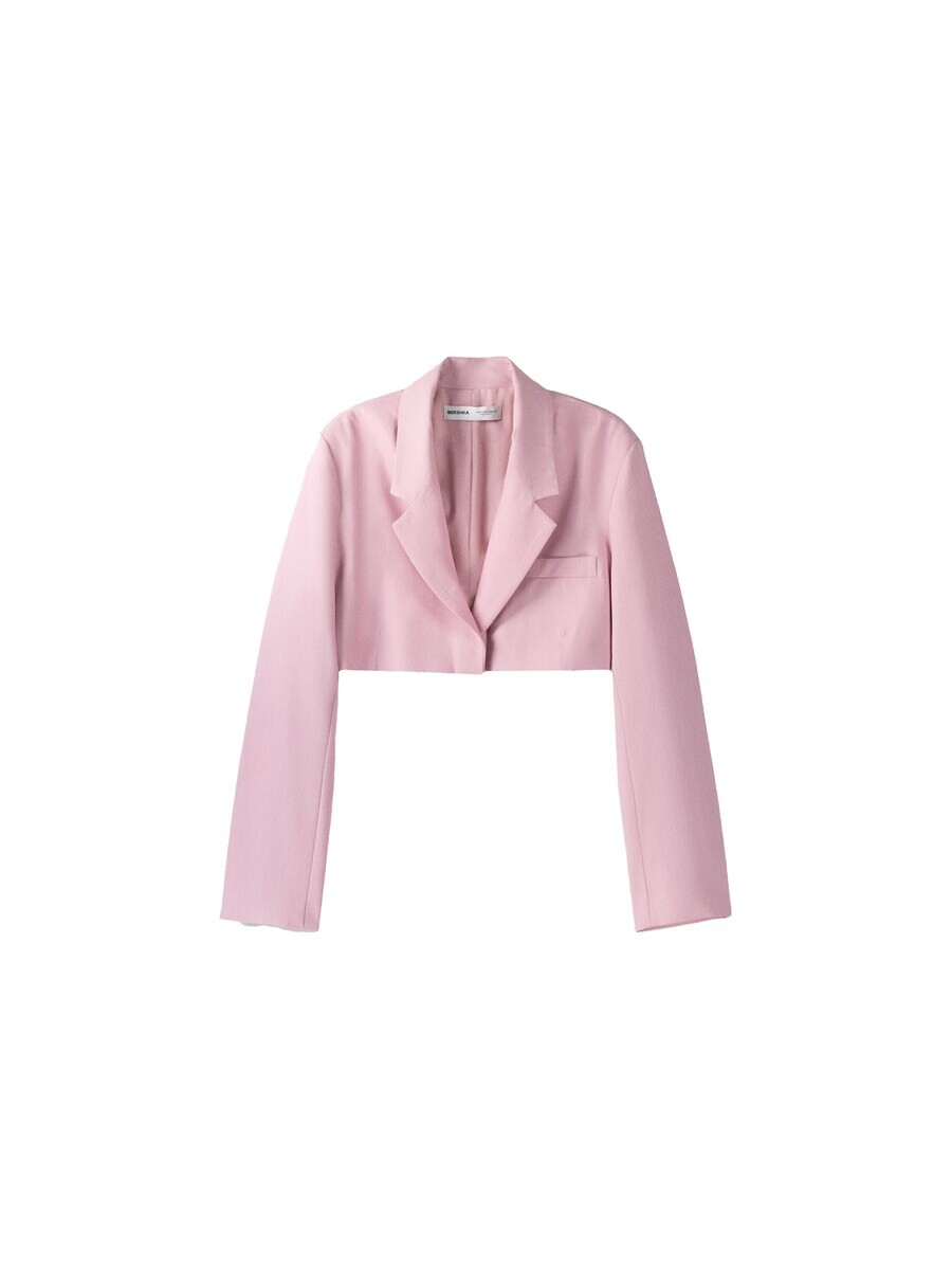

Блейзер Bershka Blazer, розовый
