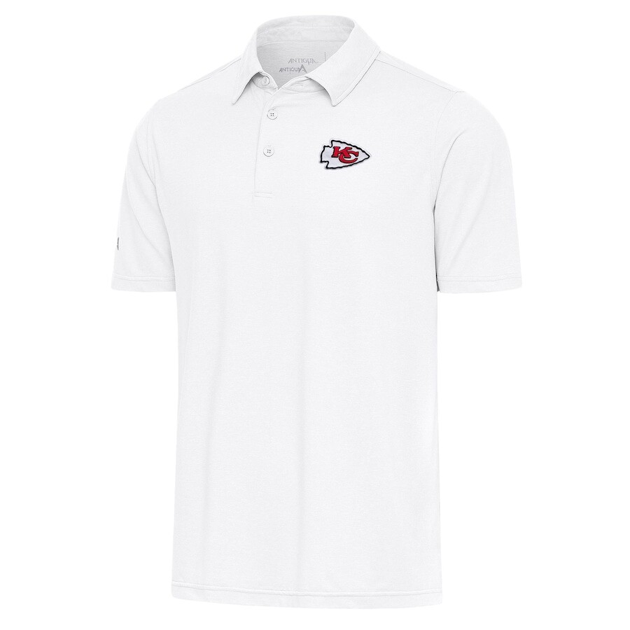 

Поло с коротким рукавом Antigua Kansas City Chiefs, белый