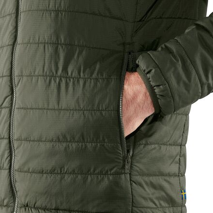 Куртка Expedition X-Latt мужская Fjallraven, темно-зеленый зимняя куртка greenland мужская fjallraven зеленый темно серый
