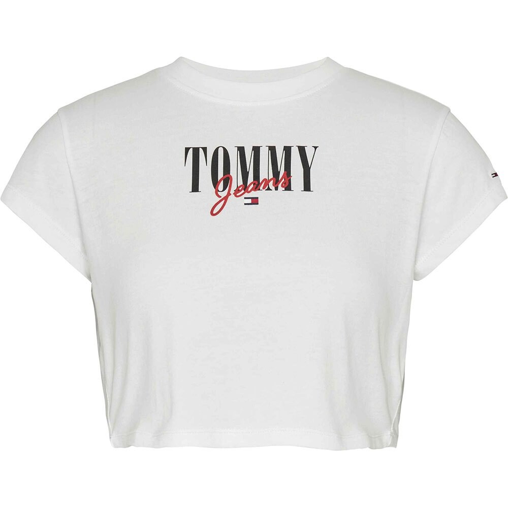 

Футболка Tommy Jeans Crp Essential Logo 1+, белый