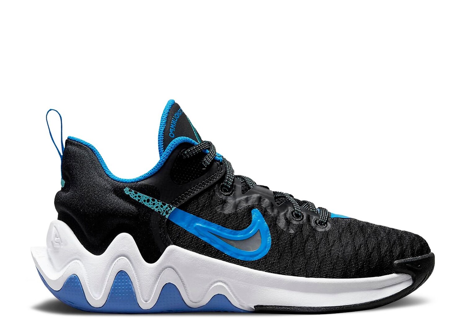 

Кроссовки Nike Giannis Immortality Gs 'Black Washed Teal', черный