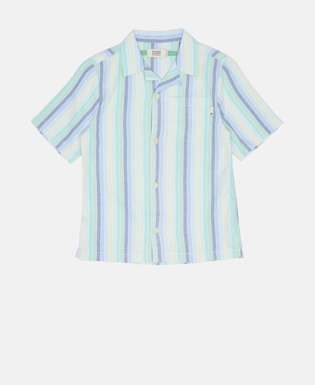 

Блузка с короткими рукавами Scotch & Soda, синий