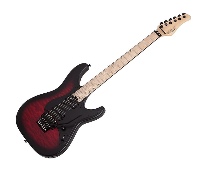 

Электрогитара Schecter Miles Dimitri Baker - Crimson Red Burst Satin