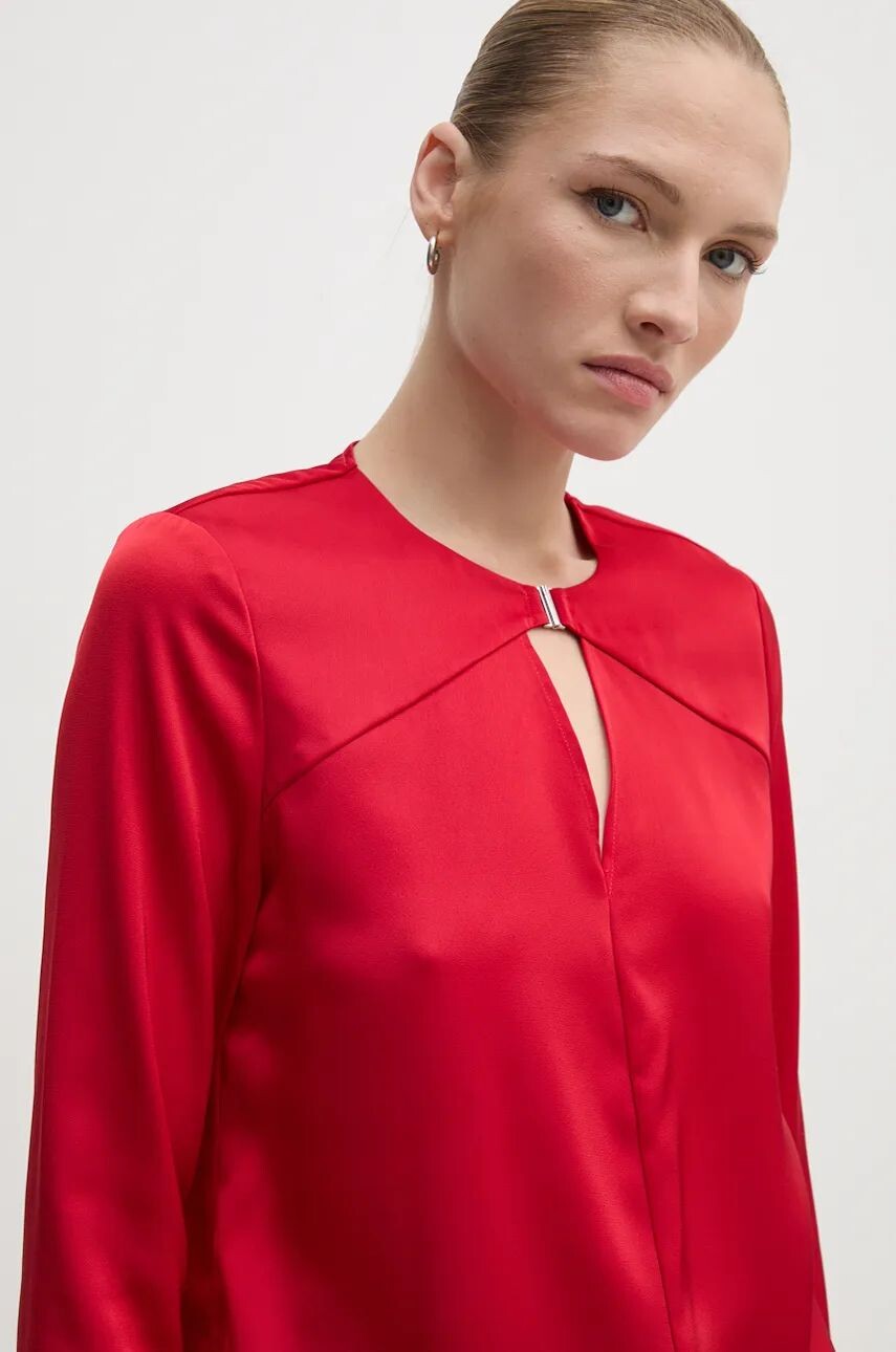 

Блузка Кельвин Кляйн Calvin Klein, красный