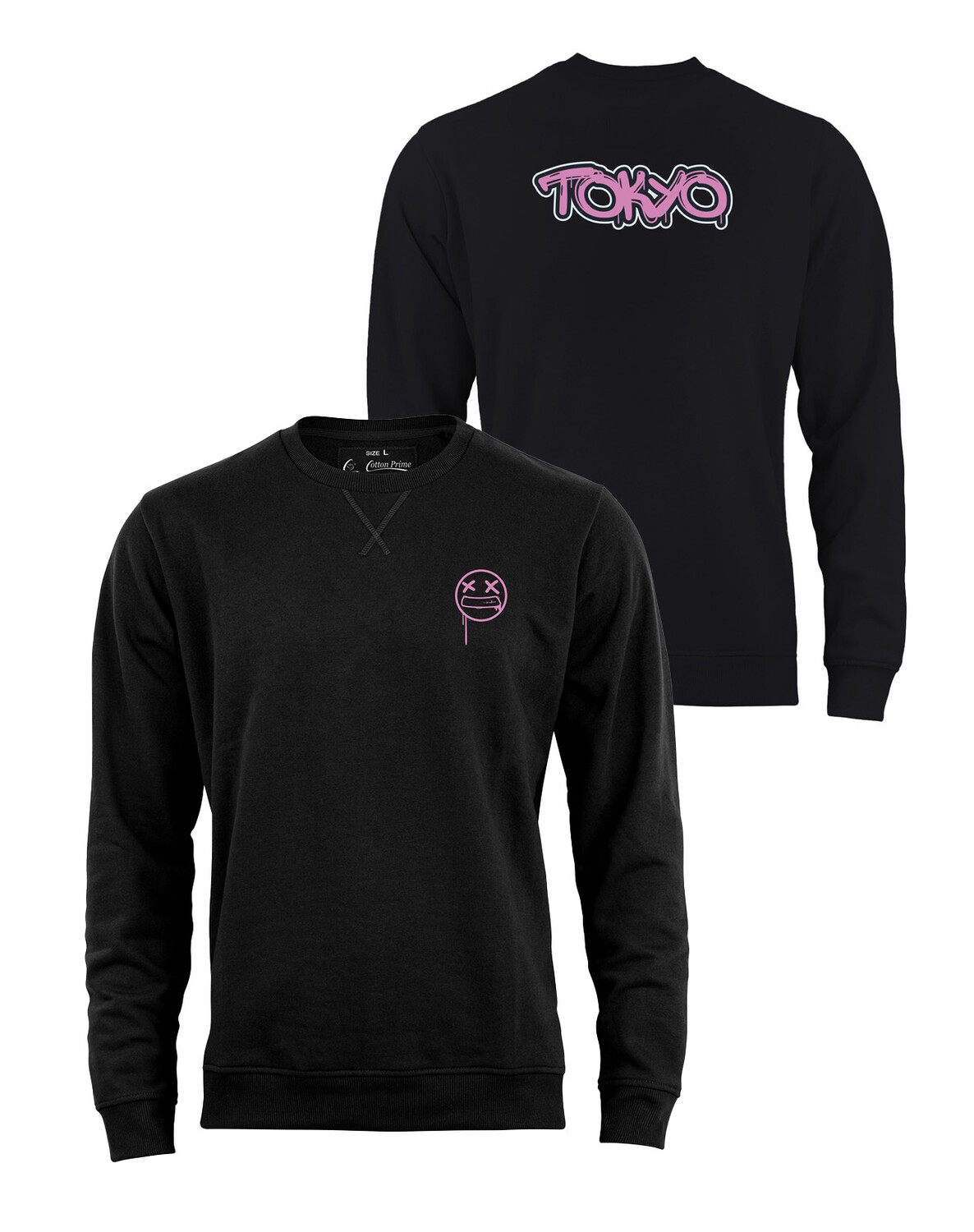 

Толстовка Cotton Prime Street Art Tokio Weltenbummler Kollektion, черный