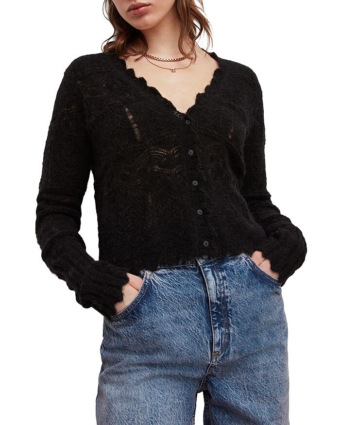 

Ванесса Кардиган ALLSAINTS, Черный