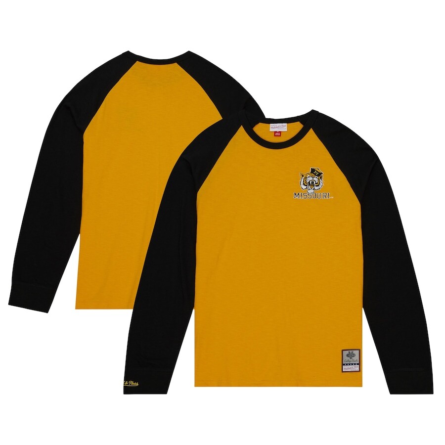 

Футболка с длинным рукавом Mitchell & Ness Missouri Tigers, золотой