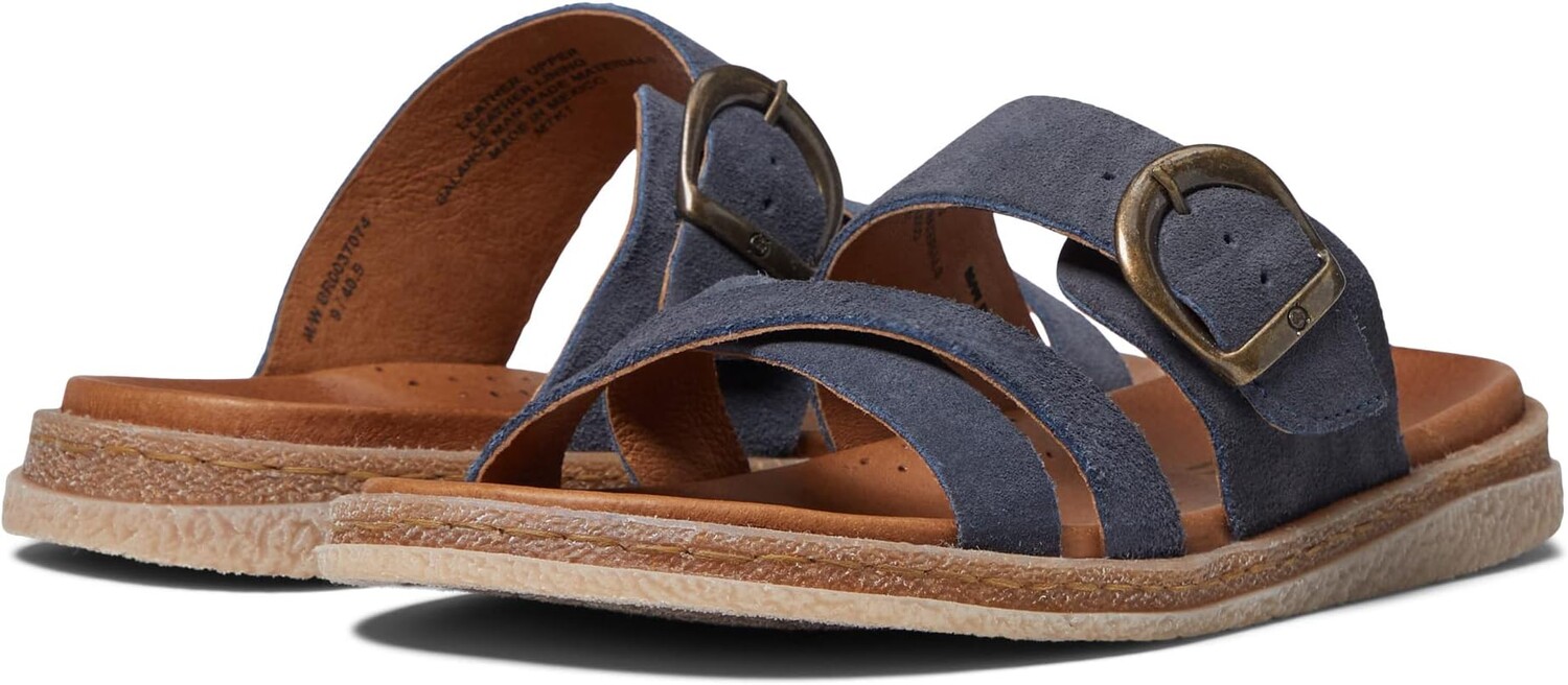 

Сандалии на плоской подошве Caite Born, цвет Dark Blue Distressed