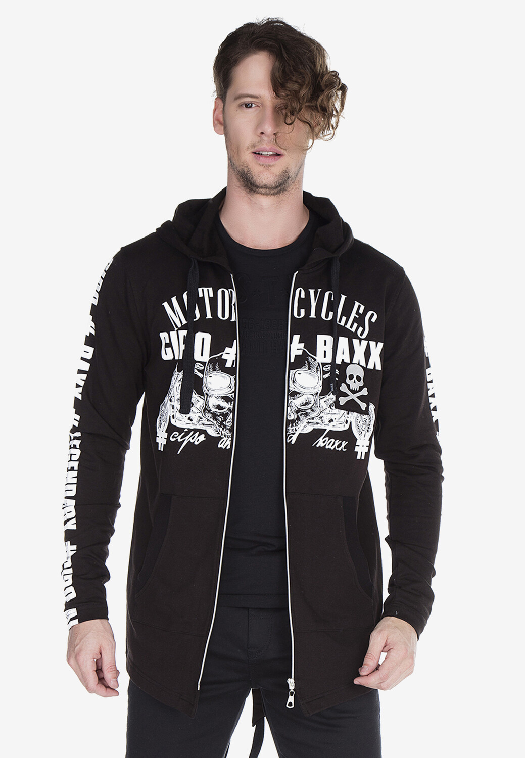 

Толстовка Cipo & Baxx Kapuzenjacke, черный