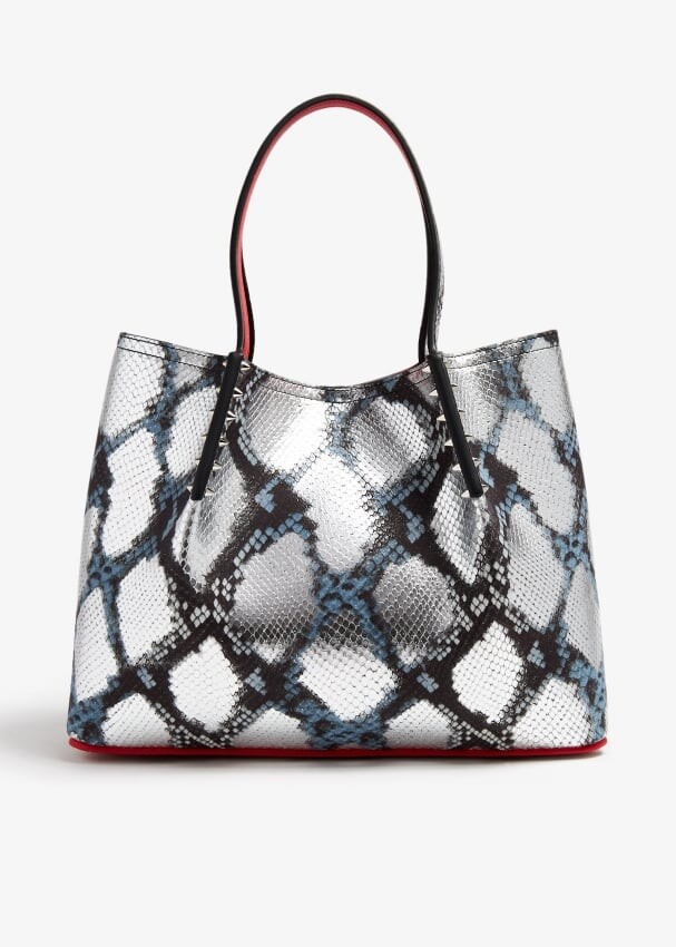

Сумка-тоут Christian Louboutin Cabarock Small, животный принт