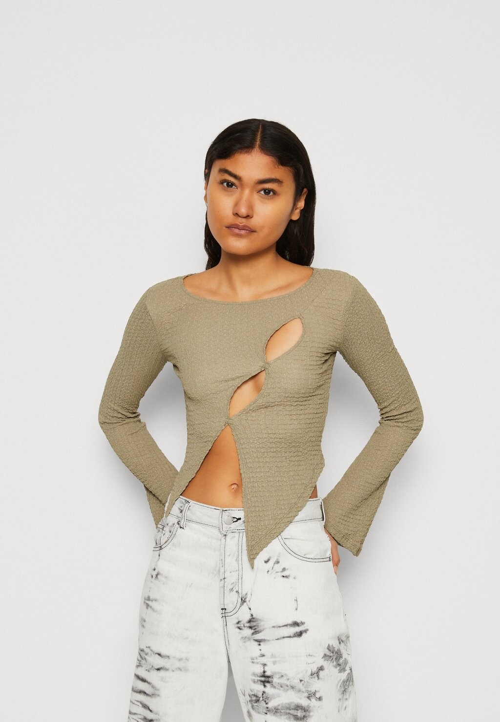 

Топ с длинными рукавами BDG Urban Outfitters