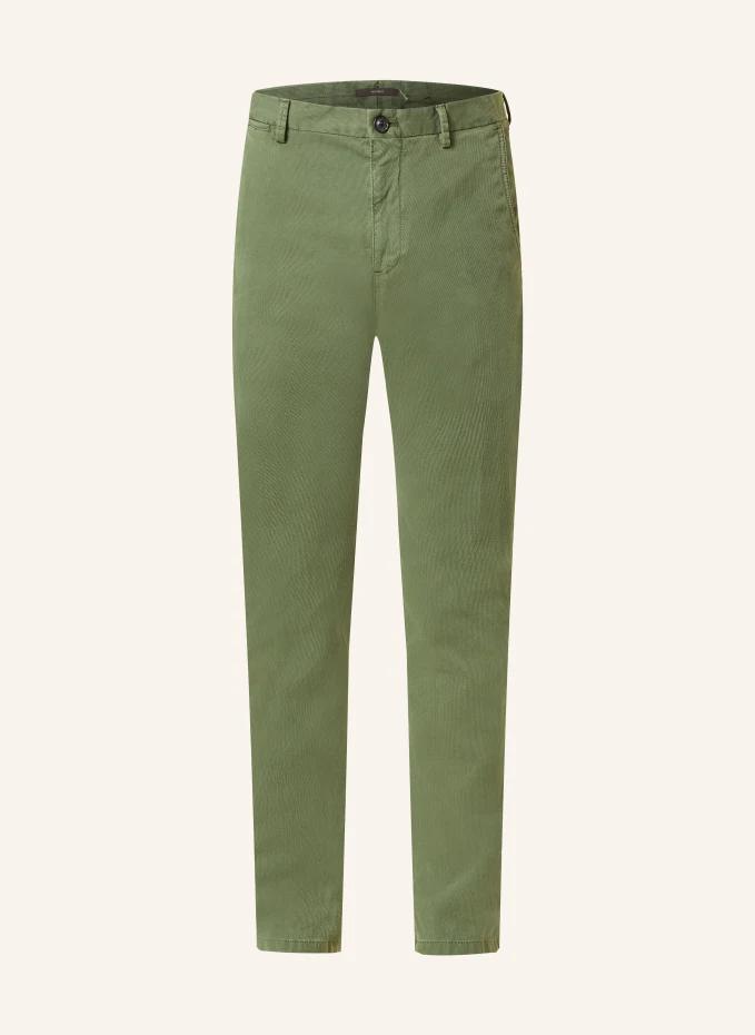 Вельветовые брюки чинос очень узкого кроя Windsor., зеленый