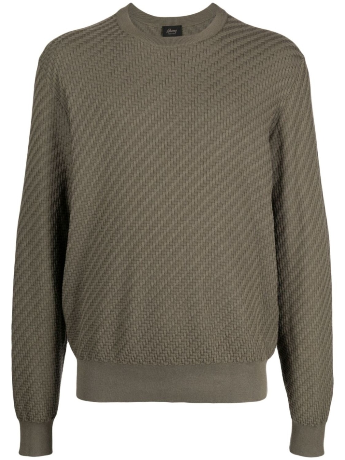 

Brioni джемпер с круглым вырезом, зеленый