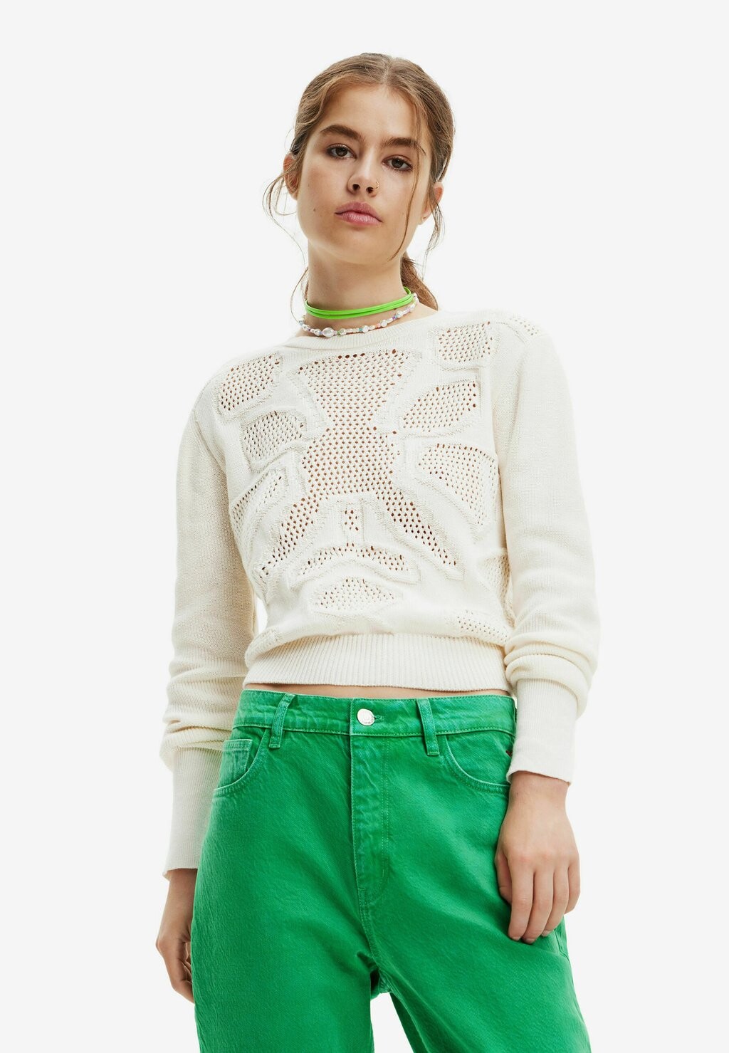 

Свитер Desigual, белый