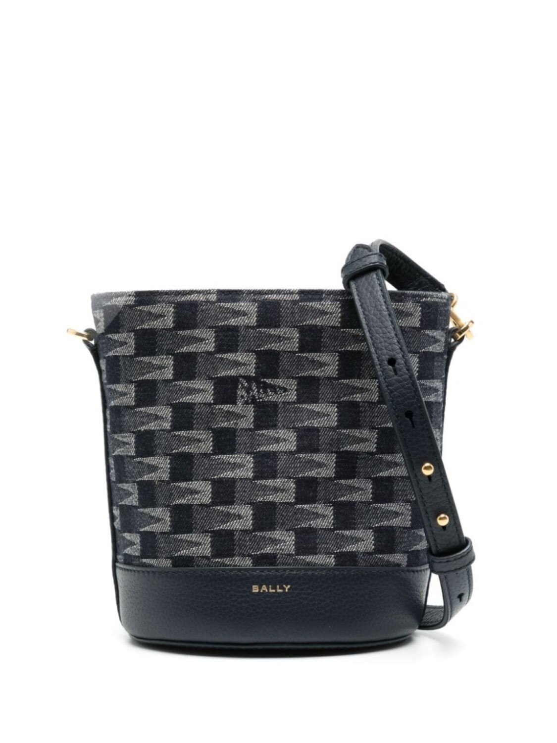

Bally сумка-ведро Pennant со вставками, синий
