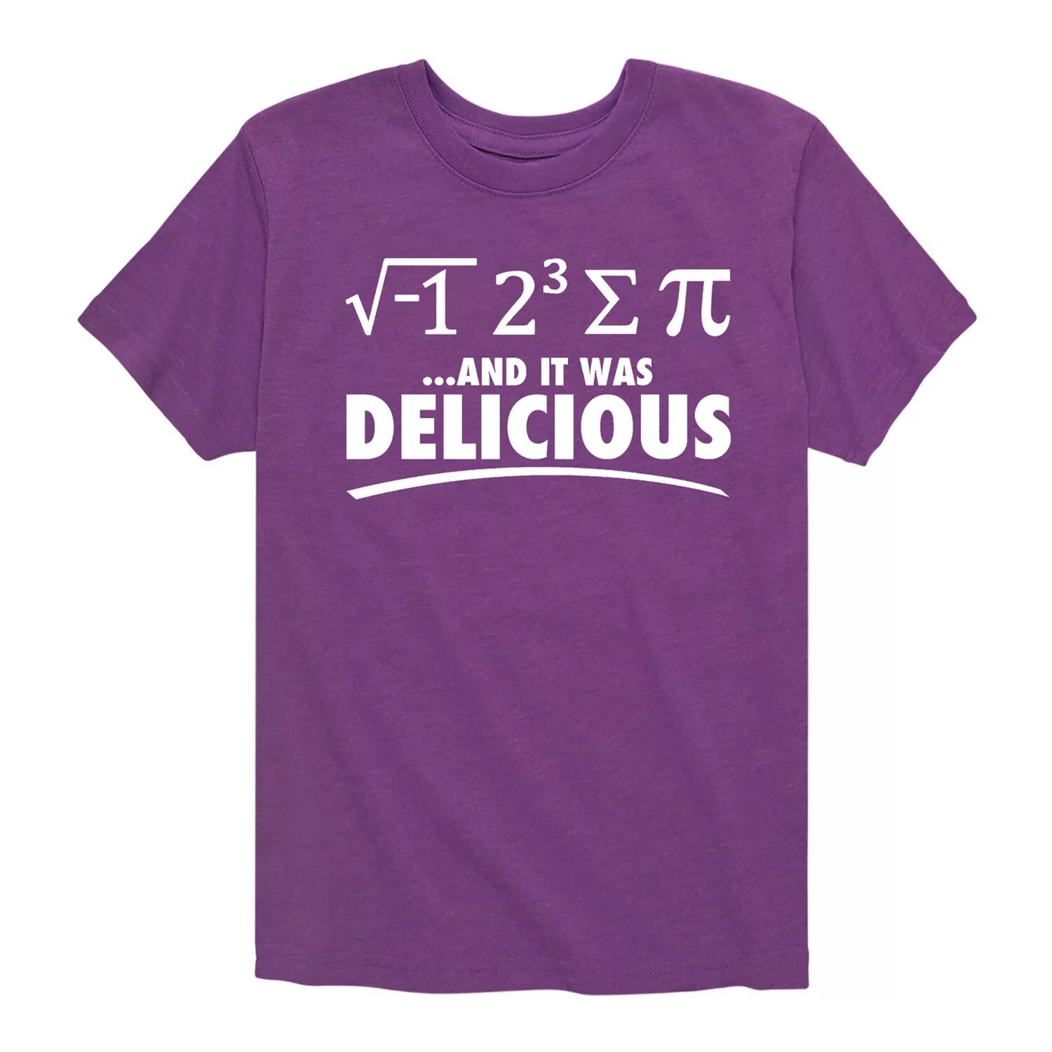 

Футболка Delicious Pi для мальчиков 8–20 лет Licensed Character, фиолетовый