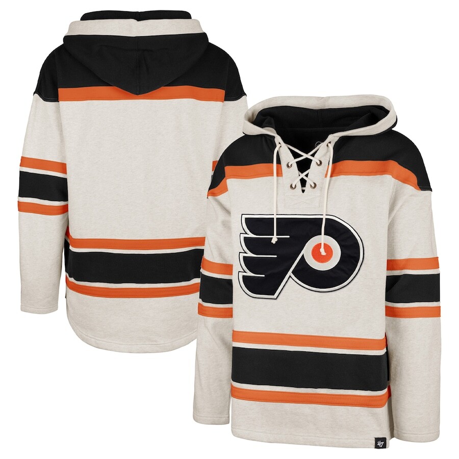 

Пуловер с капюшоном 47 Philadelphia Flyers, серый