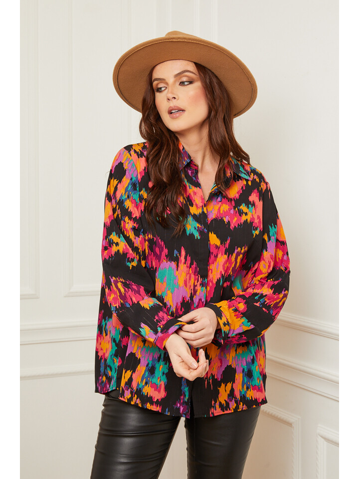 

Рубашка Plus Size Company, красочный