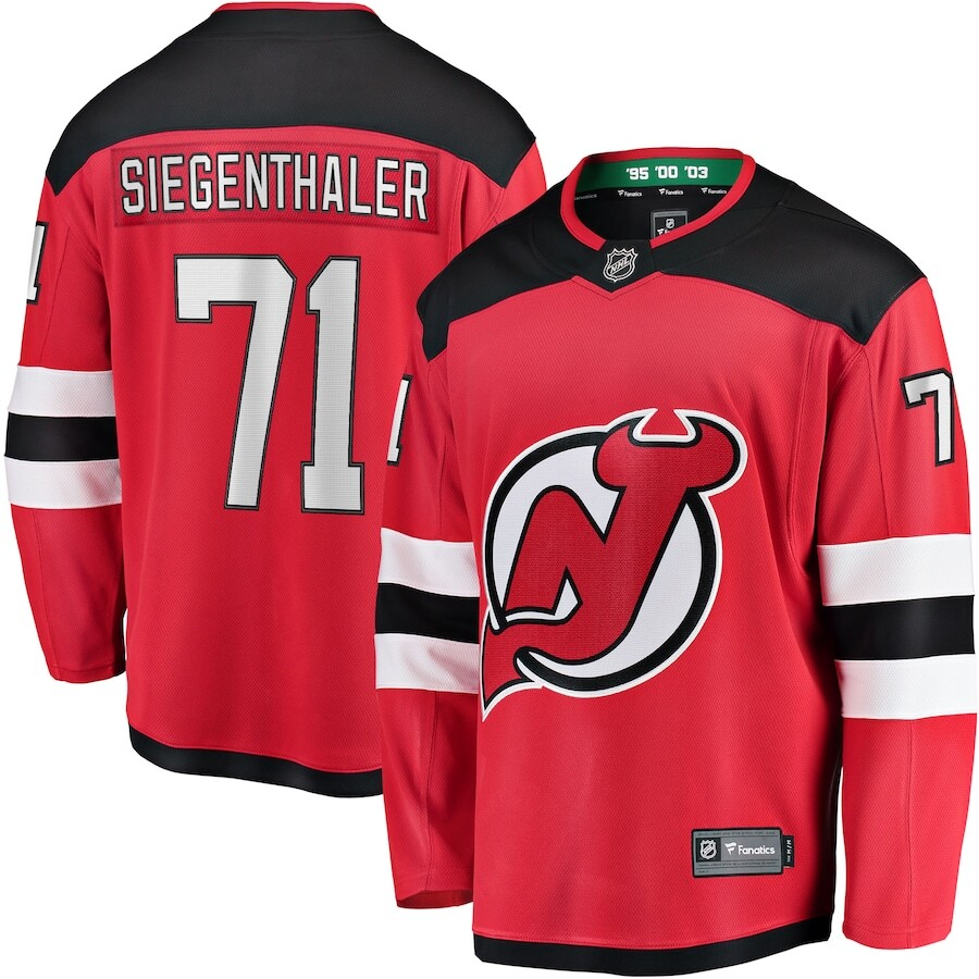 

Джерси Fanatics Branded New Jersey Devils, красный
