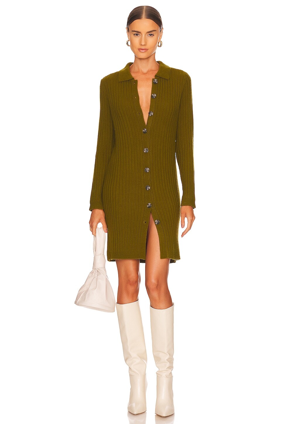 

Платье мини 525 Button Down Mini Sweater Dress, цвет Fir