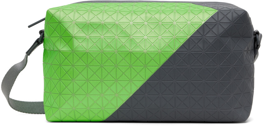 

Серо-зеленая седельная сумка Bao Bao Issey Miyake, цвет Lt. green