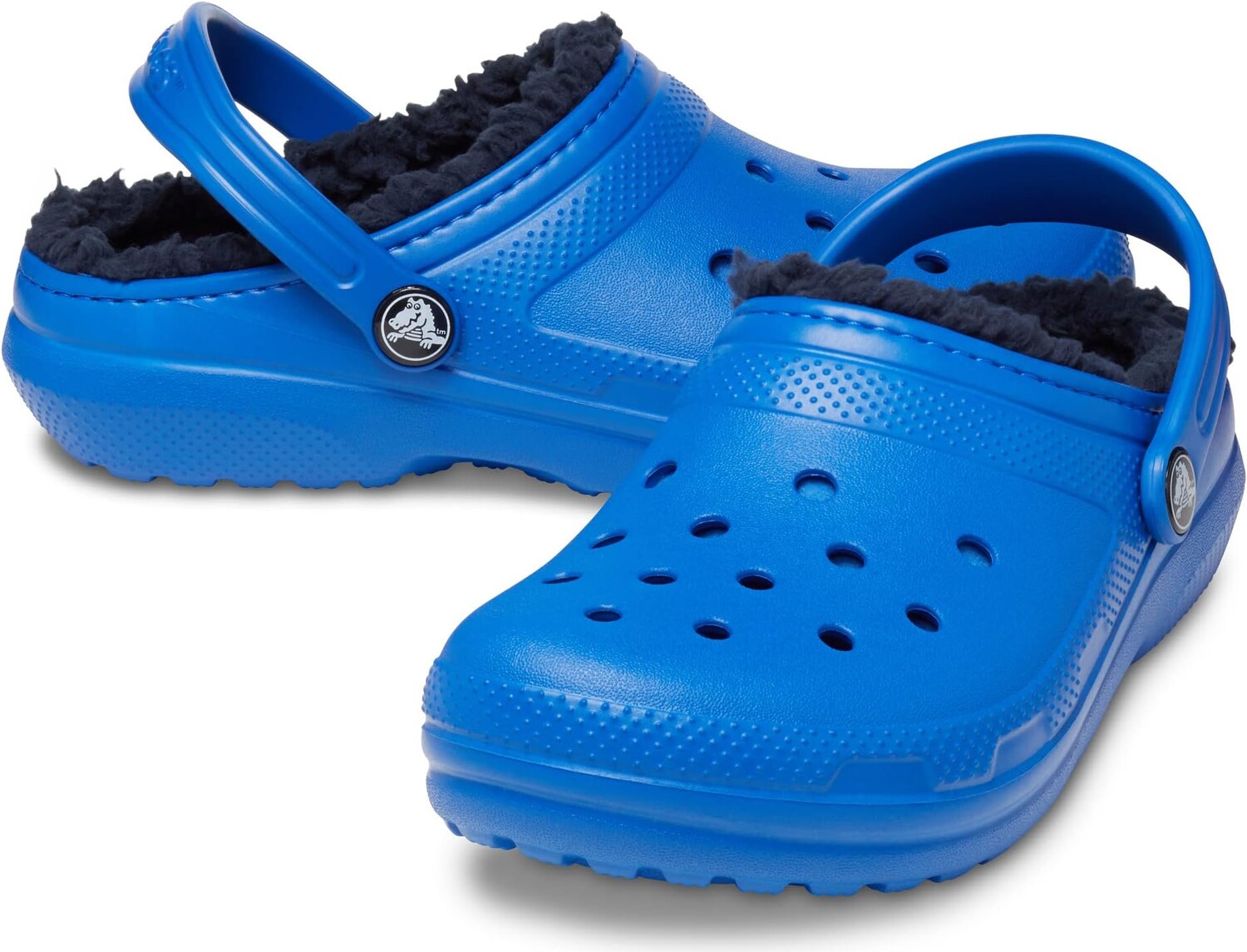

Сабо Classic Lined Clog Crocs, цвет Blue Bolt