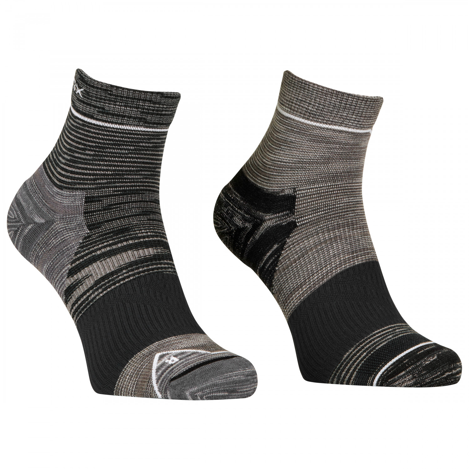 Носки из мериноса Ortovox Alpine Quarter Socks, цвет Black Raven