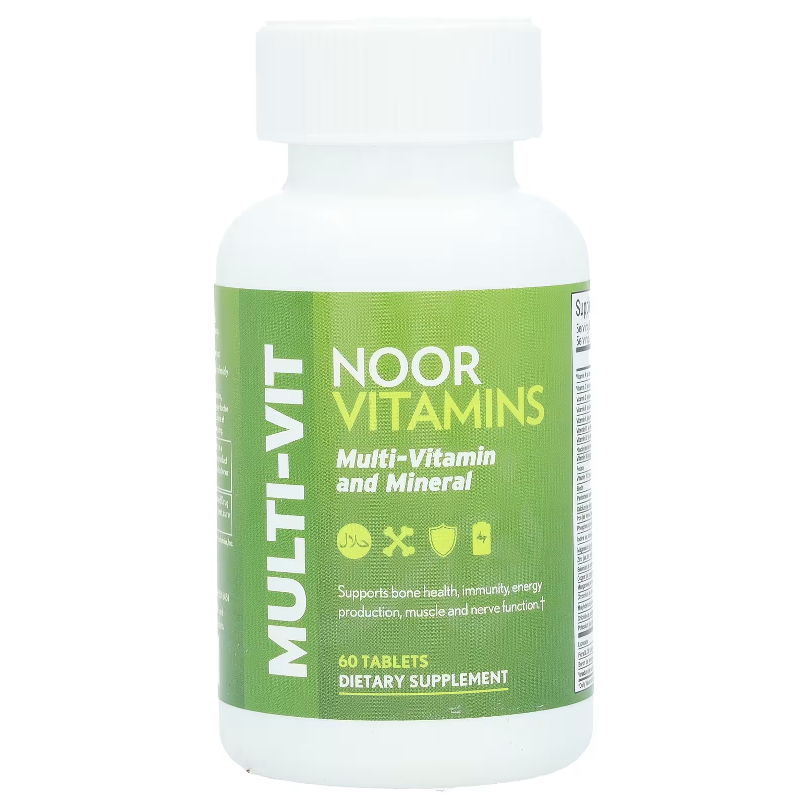 Мультивитамины и минералы Noor Vitamins, 60 таблеток