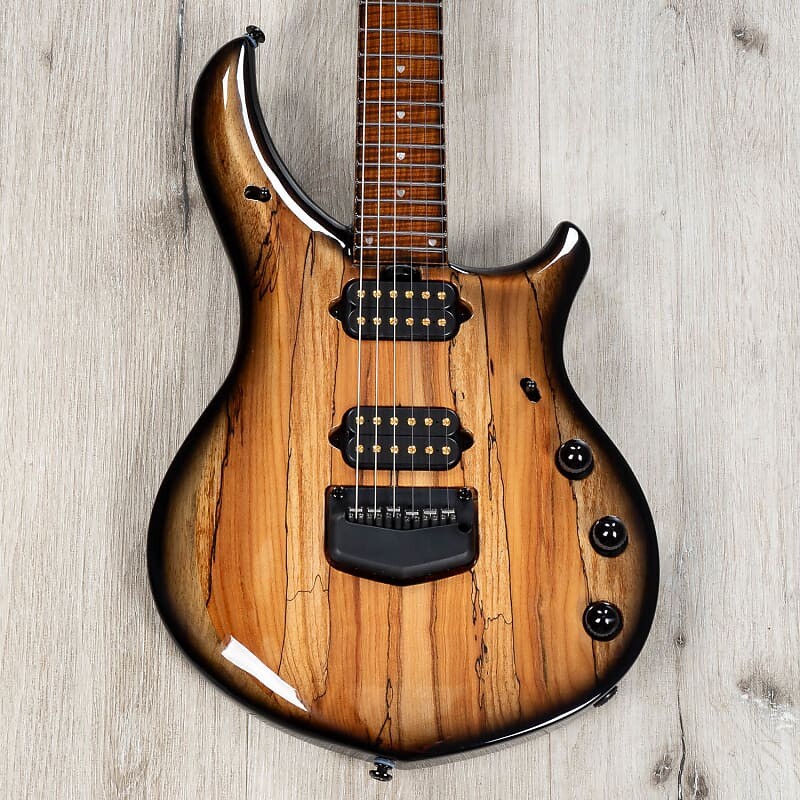 

Электрогитара Ernie Ball Music Man John Petrucci Majesty 6 Guitar, Spalted Maple Top, Spice Melange