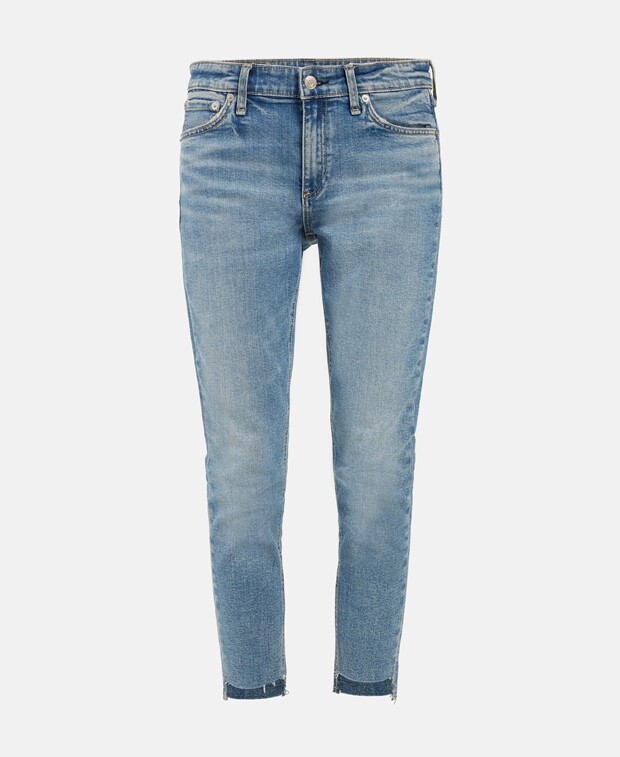 

Джинсы узкого кроя Rag & Bone, синий