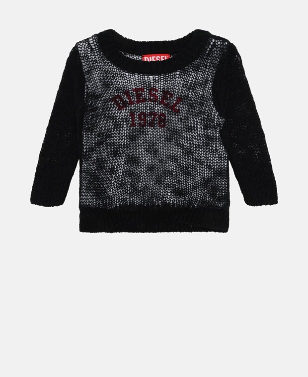 

Топ с длинными рукавами Diesel, черный