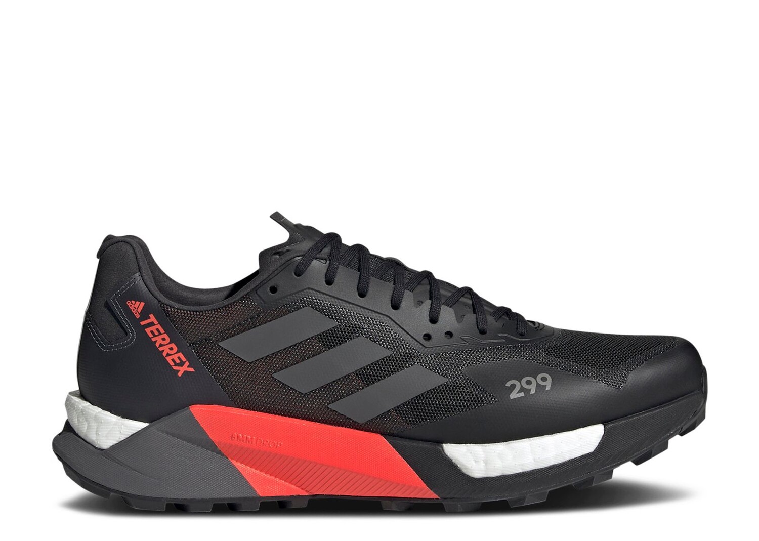 

Кроссовки adidas Terrex Agravic Ultra Trail 'White Solar Yellow', черный