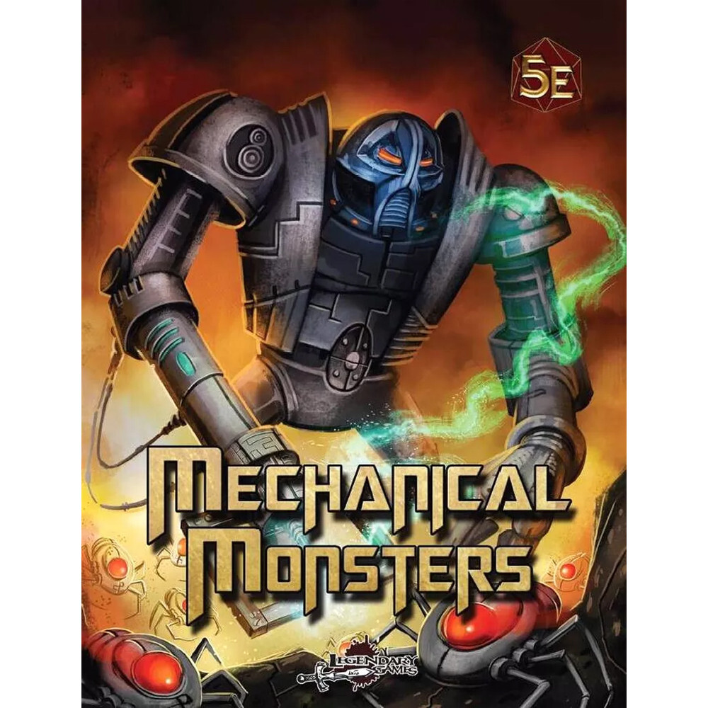 

Ролевая игра Legendary Games D&D 5E: Mechanical Monsters (Game On! Sale)