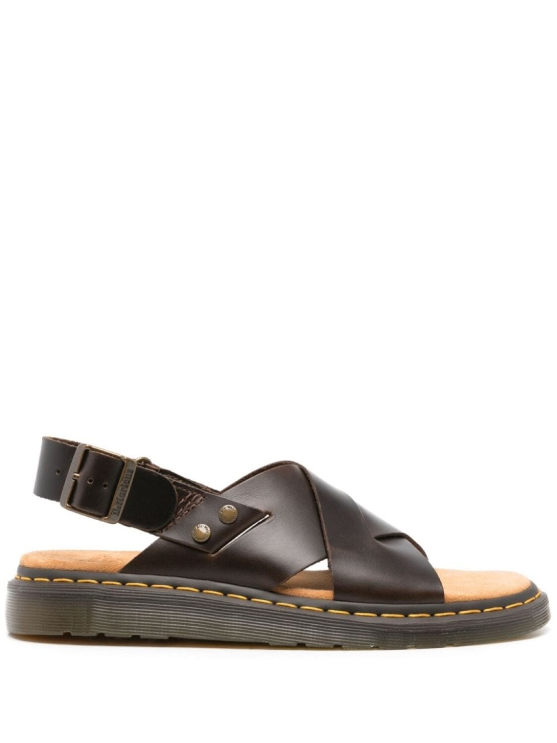 

Кожаные сандалии Zane Dr. Martens, коричневый