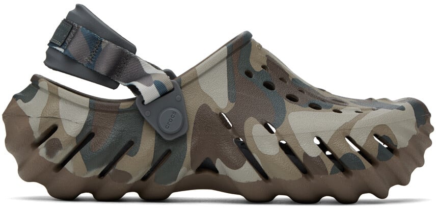 

Сабо цвета хаки Echo Redux Crocs