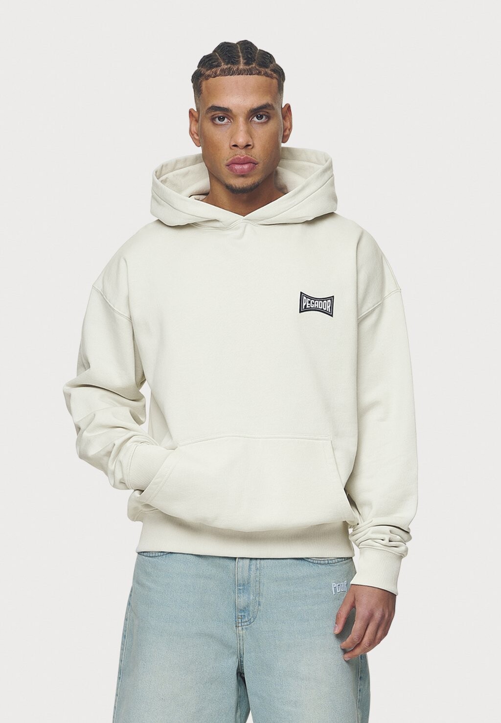 

Толстовка с капюшоном DACKO HOODIE Pegador, бежевый