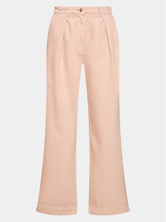 Широкие брюки из ткани Edited, розовый