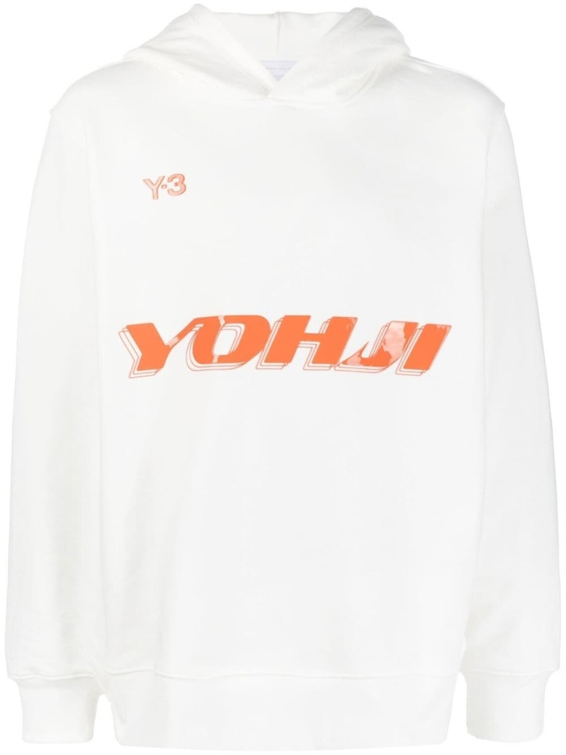 

Y-3 худи с логотипом, белый