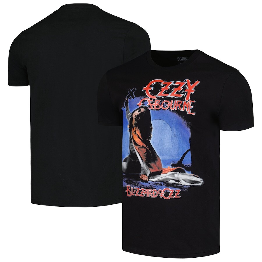 

Футболка с коротким рукавом Global Merch Ozzy Osbourne, графитовый