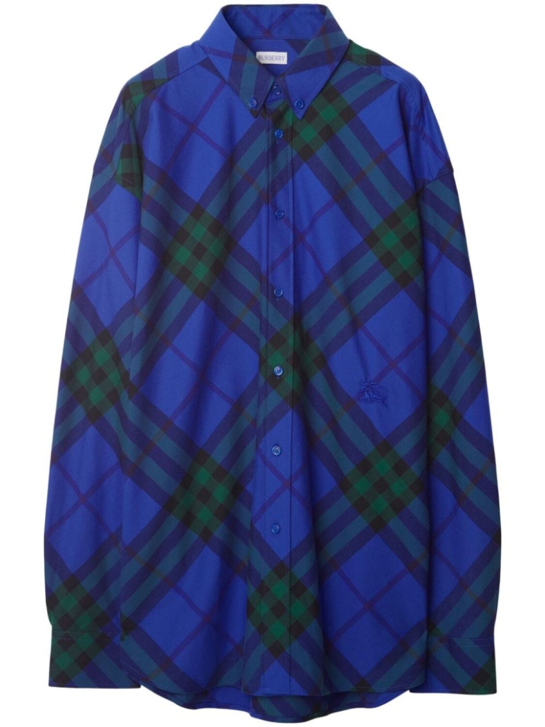 

Burberry рубашка в клетку Vintage Check, синий
