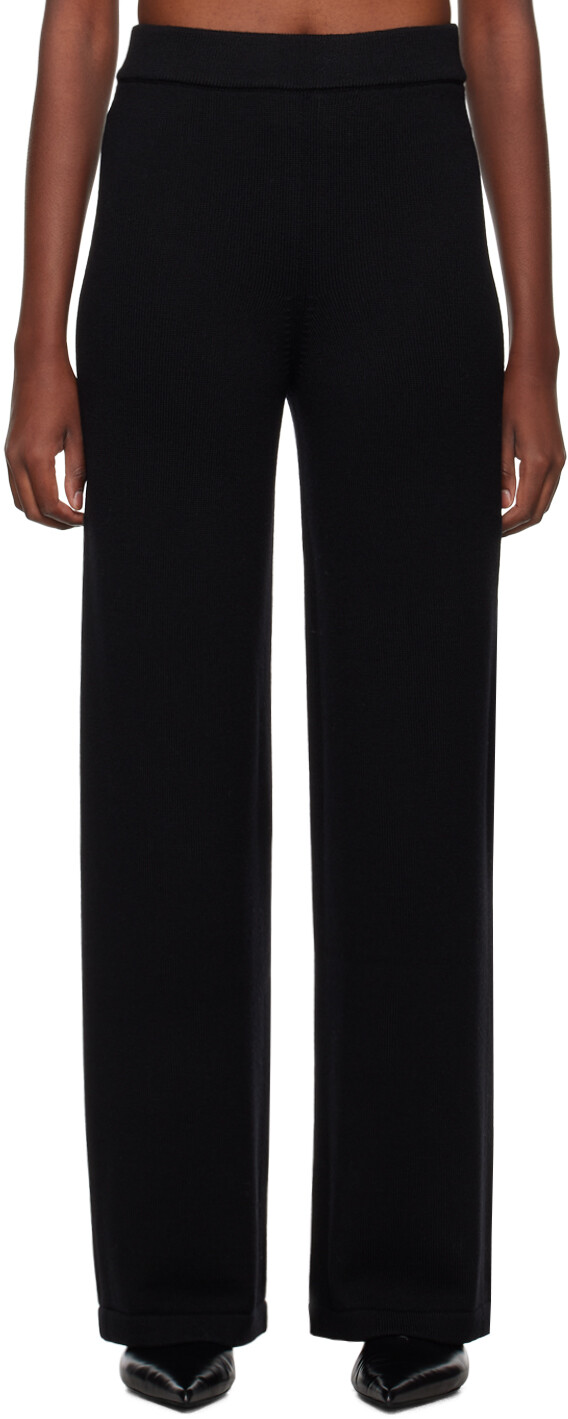 

Черные брюки для отдыха Visone Max Mara Leisure, Черный