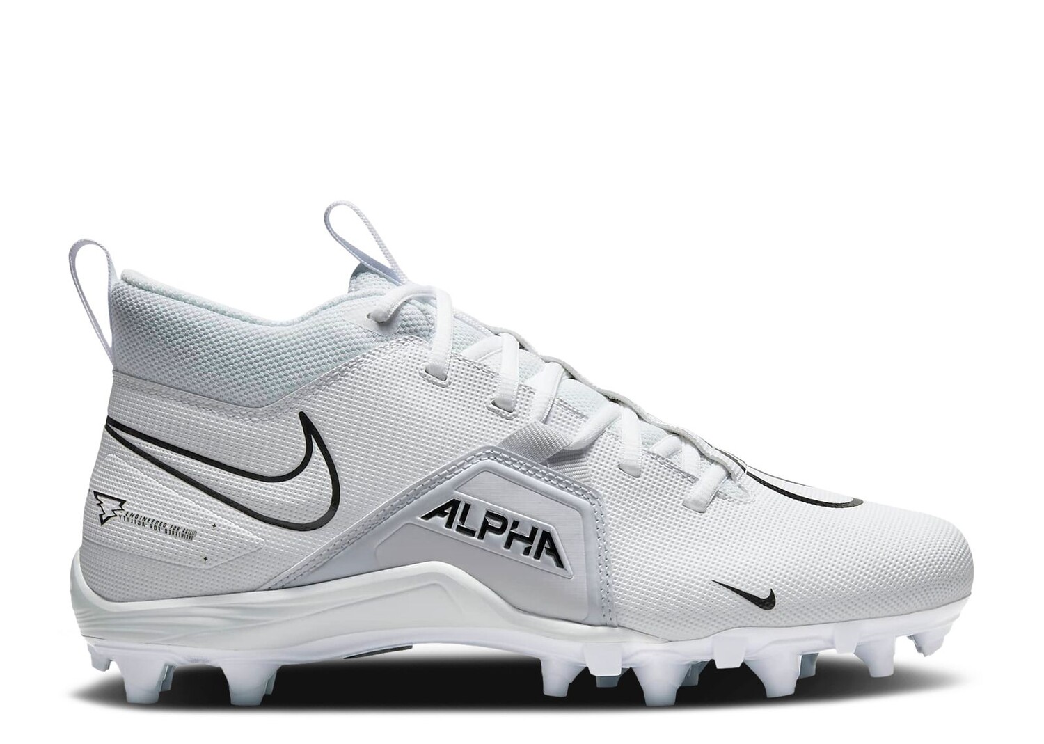 

Кроссовки Nike Alpha Menace Varsity 3 'White Pure Platinum', серый