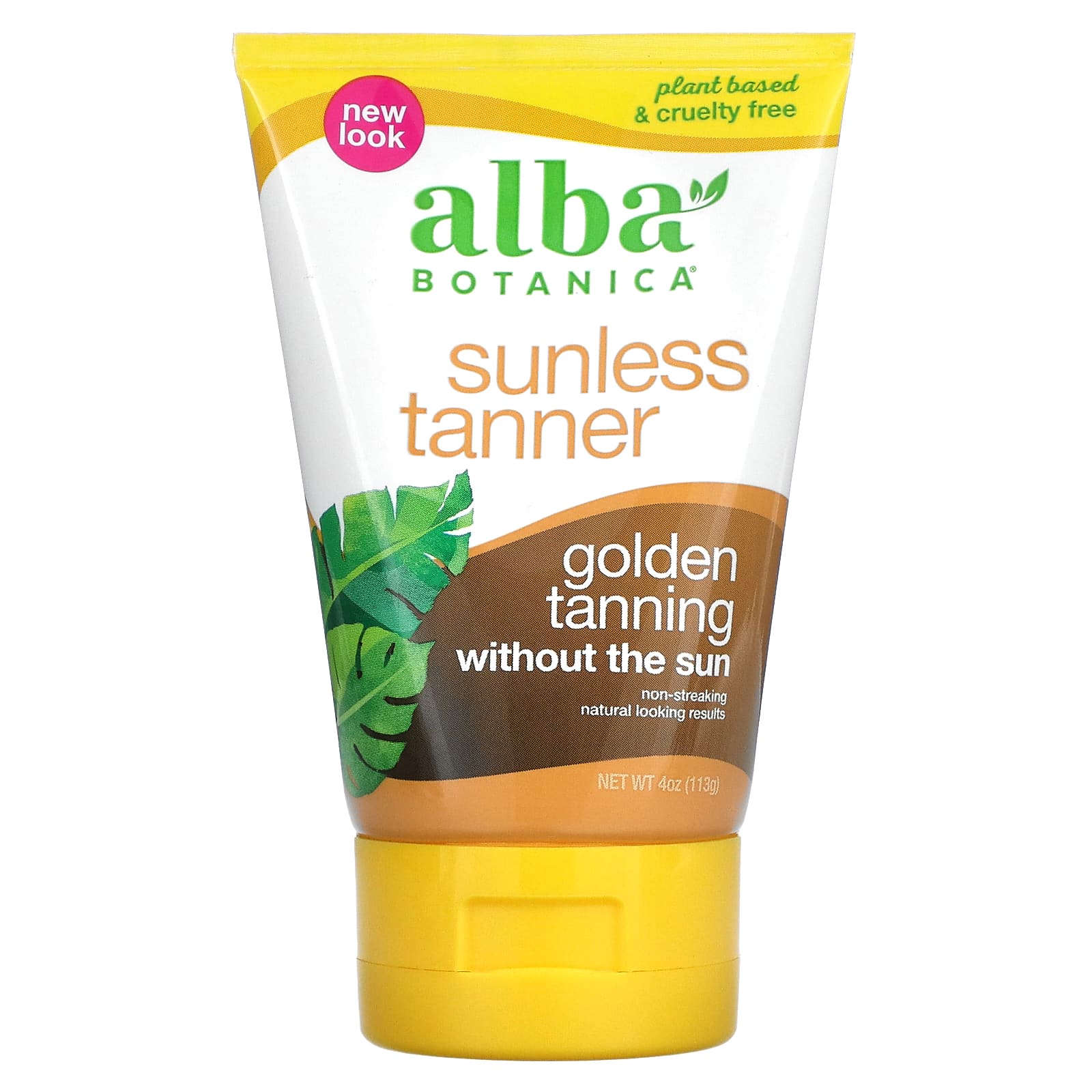 Alba Botanica Sunless Tanner 4 oz (113 g) alba botanica hawaiian detox towelettes 25 влажных салфеток