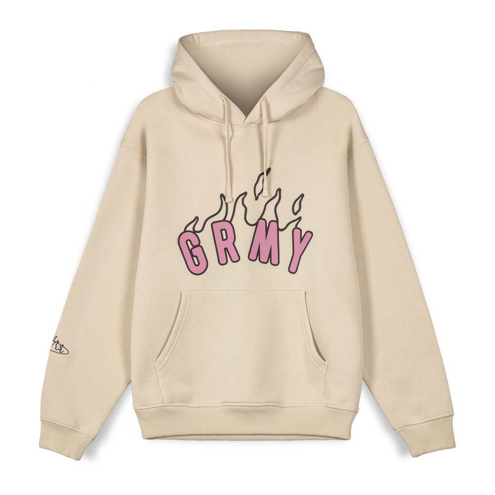 

Худи Grimey Melted Stone Vintage, бежевый