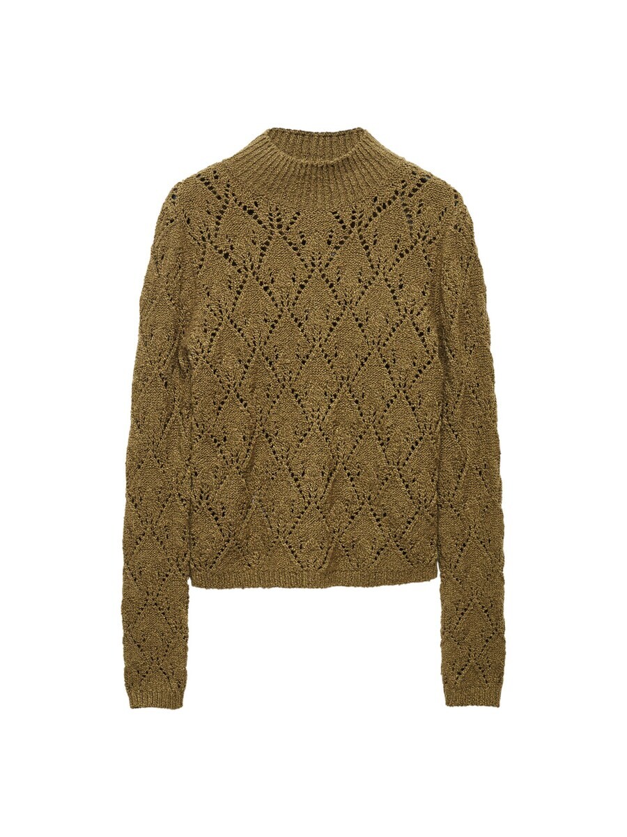 

Свитер MANGO Sweater PIQUI, хаки