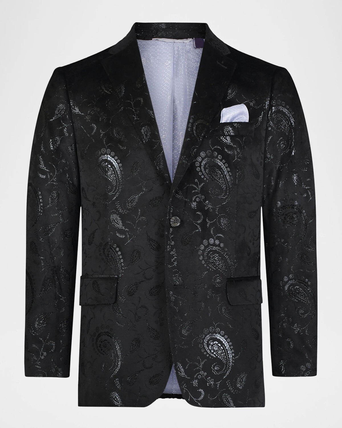 

Мужское спортивное пальто Abney Paisley Robert Graham, черный