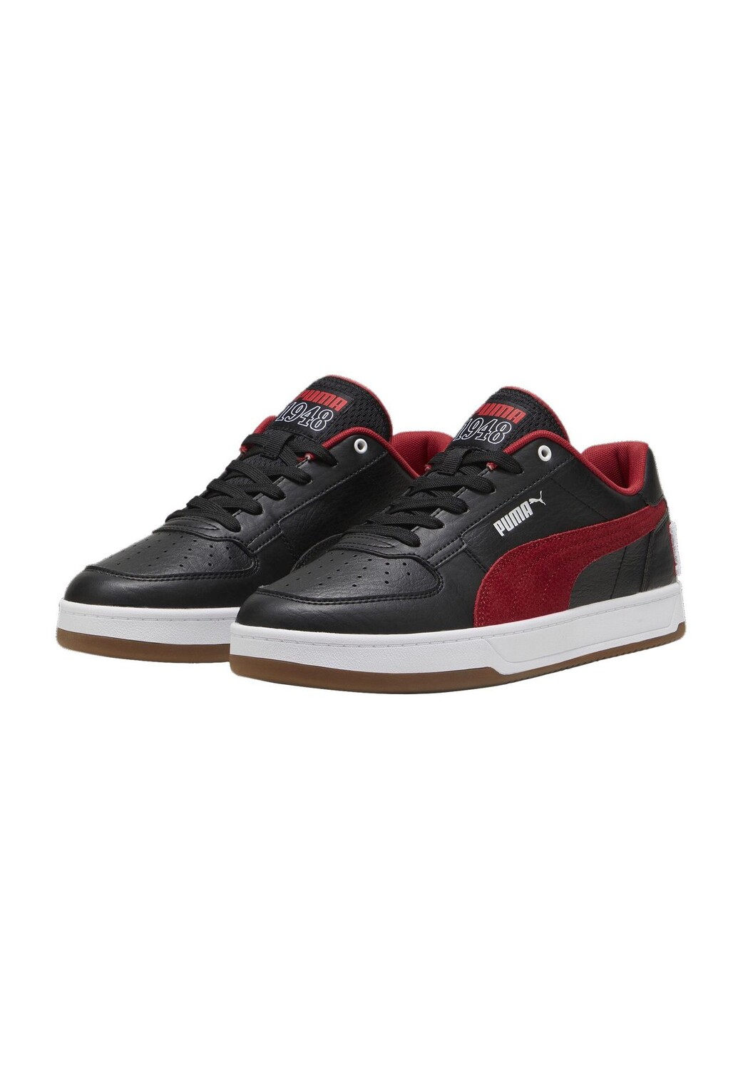 

Кроссовки Caven 2.0 Retro Club, экокожа, логотип, мужские PUMA, цвет Puma Black Club