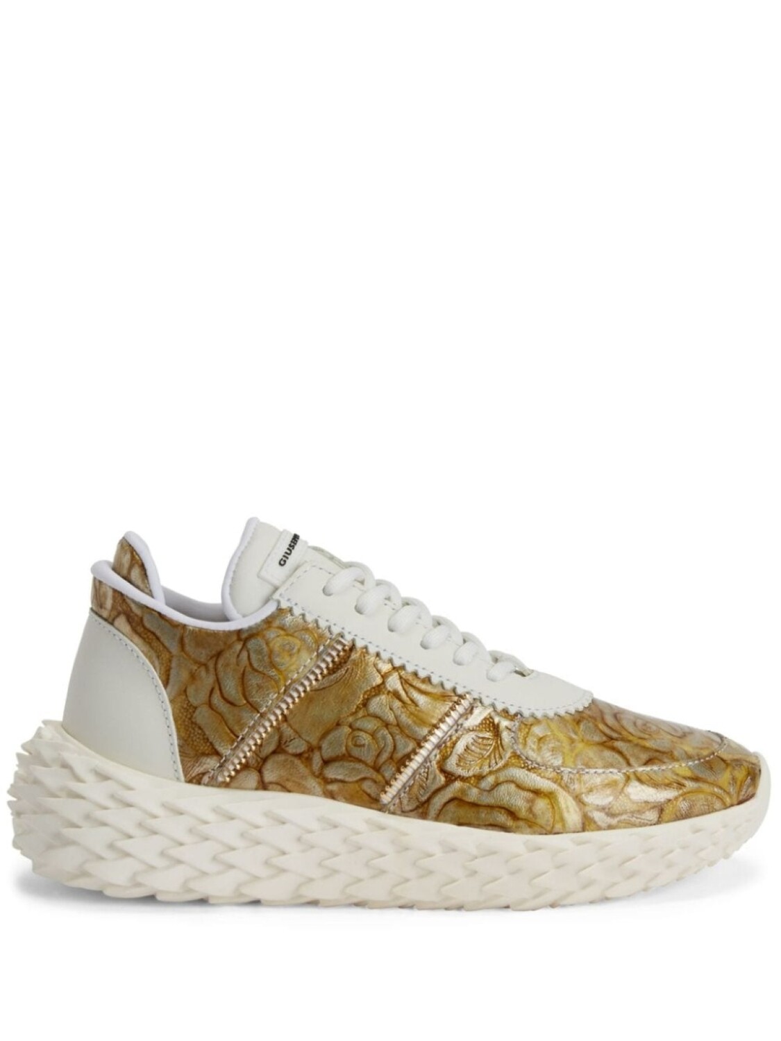 

Кроссовки Giuseppe Zanotti Urchin, золотой/белый