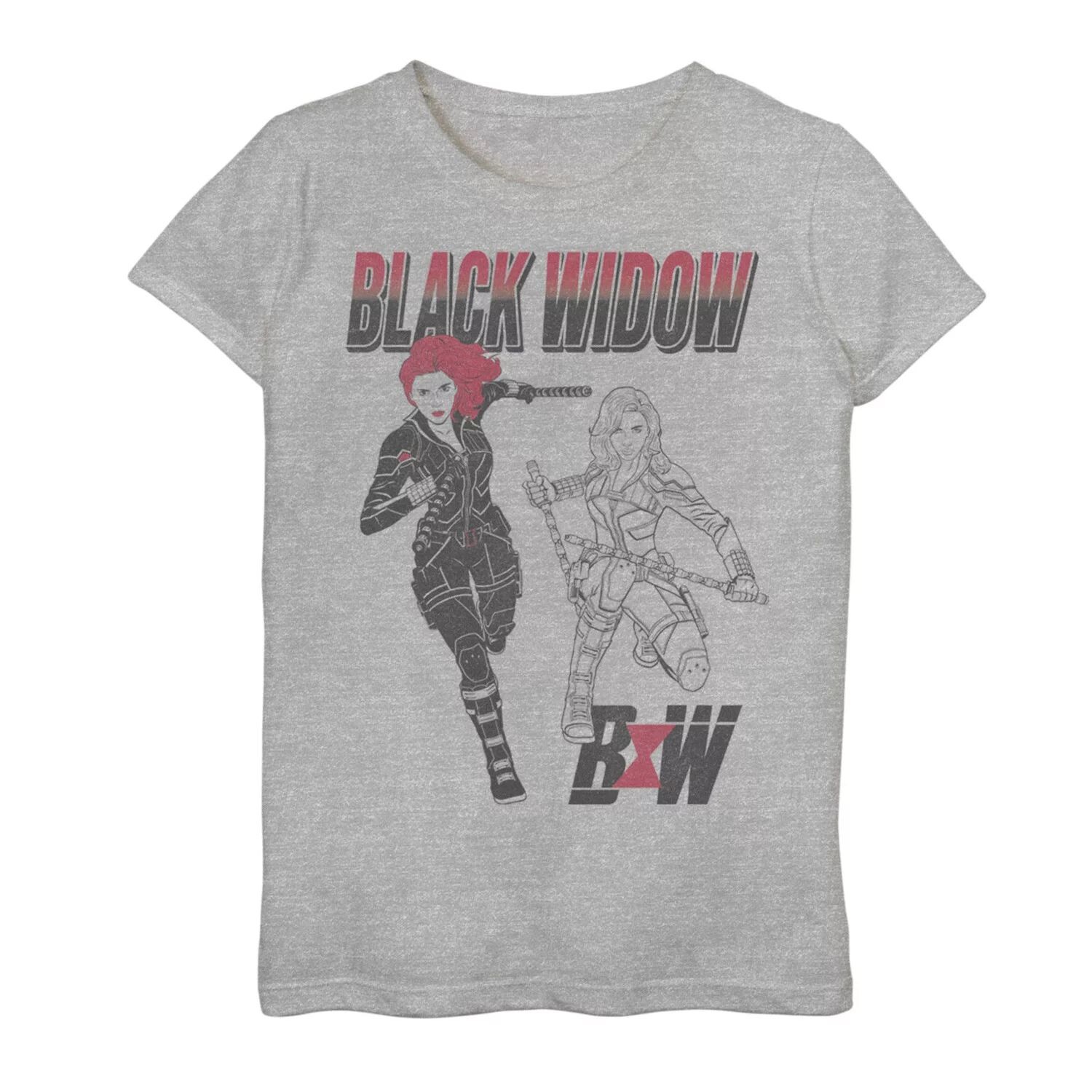

Футболка с рисунком Marvel Black Widow для девочек 7–16 лет Marvel