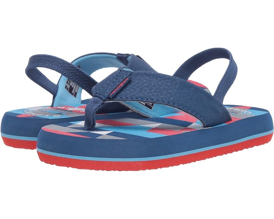 Сандалии Freewaters Supreem Flip-Flops, темно-синий/красный